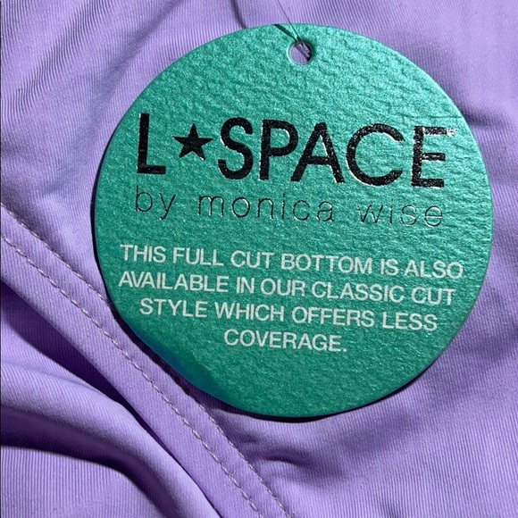 L*Space Lavender Full Cut ‘Taboo’ Bikini Bottom - Picture 8 of 8